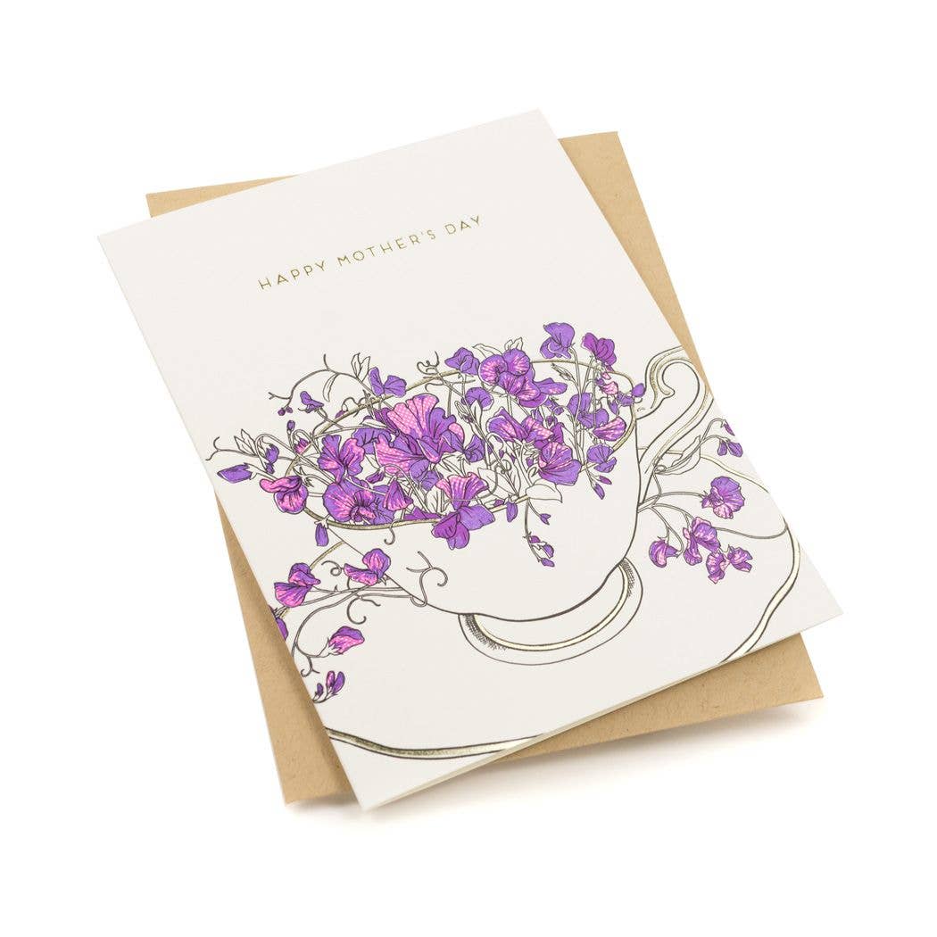 Mother's Day Teacup Card