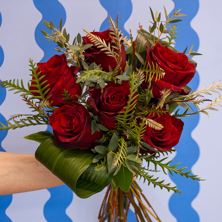 Classic Amour Hand-tied Bouquet