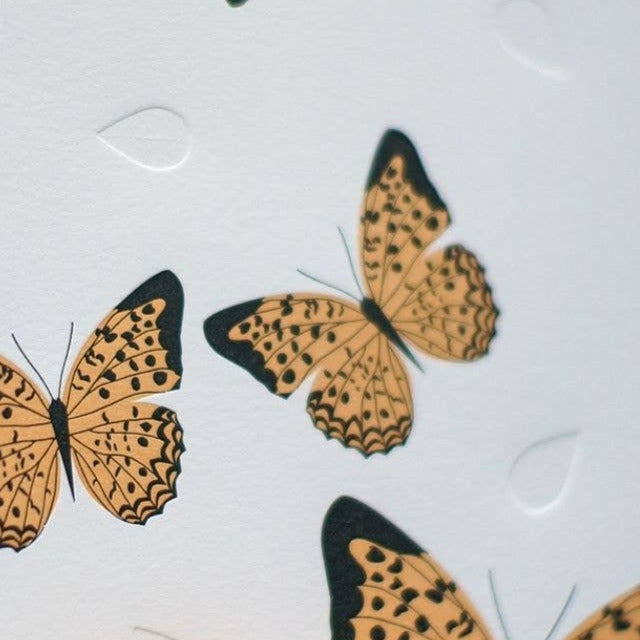 Butterfly Modern Card