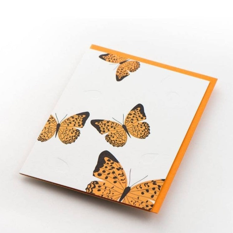 Butterfly Modern Card