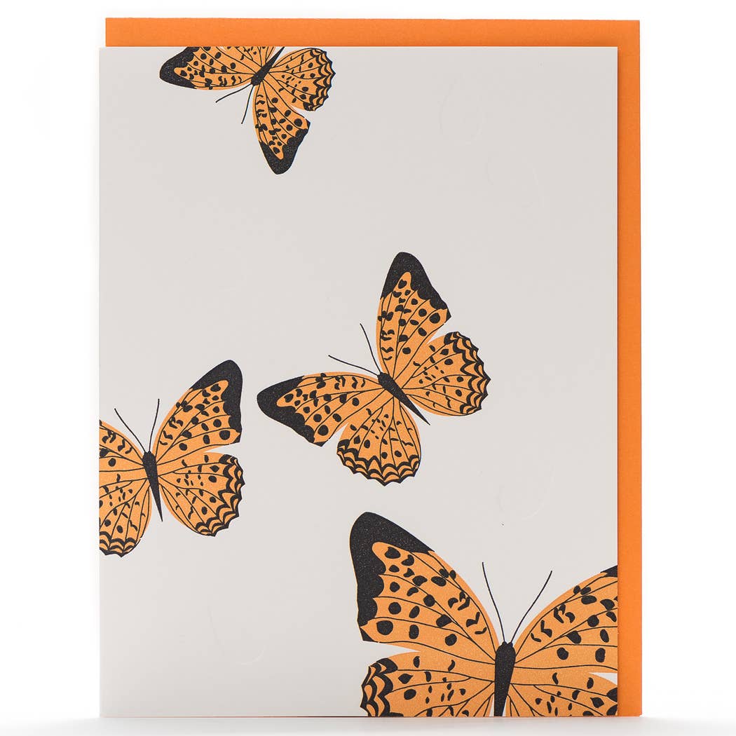 Butterfly Modern Card