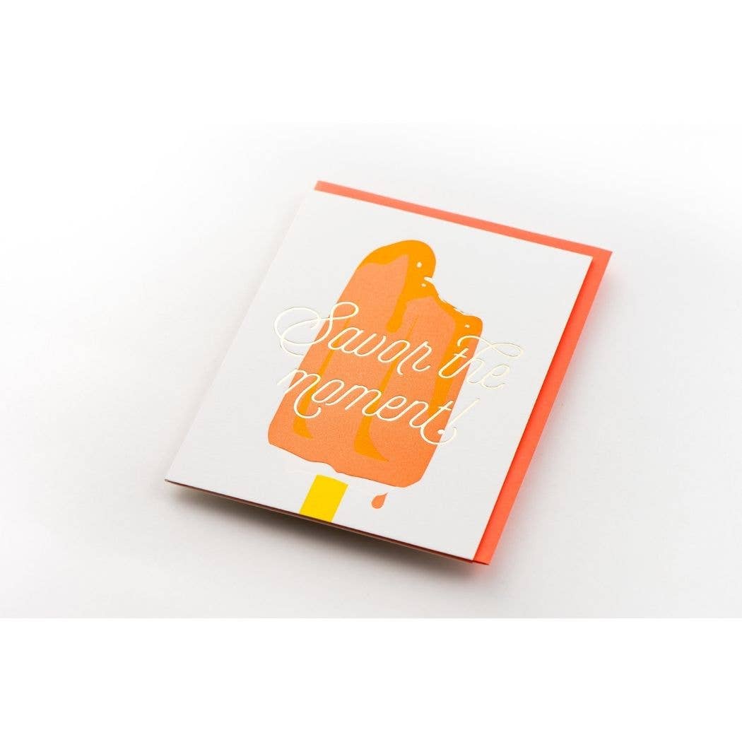 Savor the Moment Modern Card
