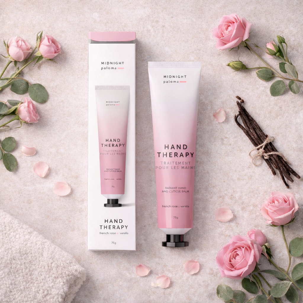 French Rose + Vanilla Hand Therapy Cream
