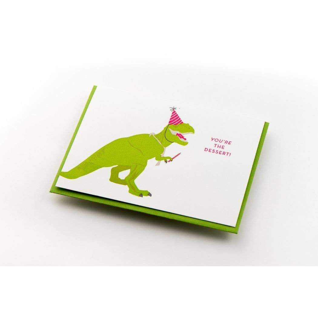 Birthday Dino Dessert Card