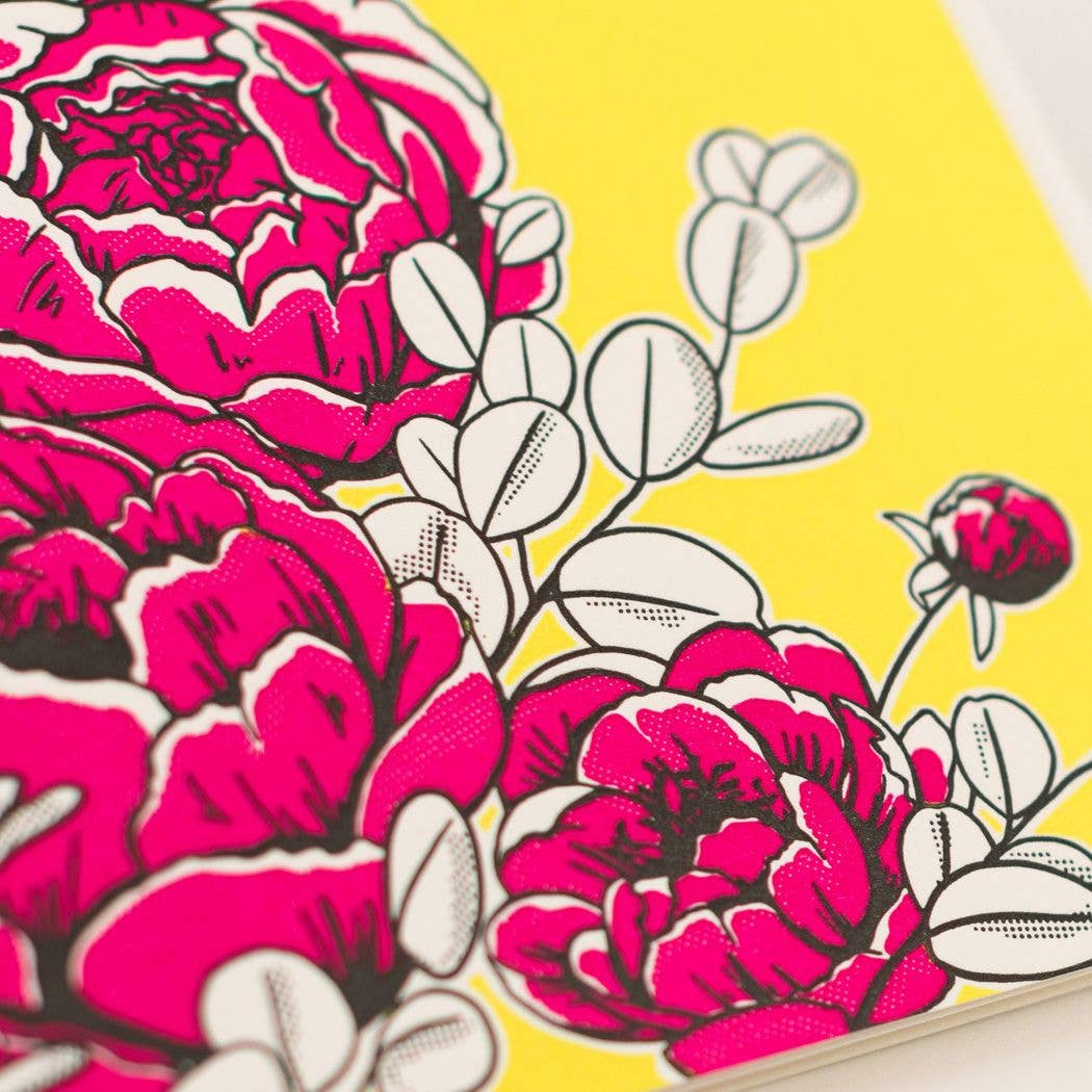 Thank You Peonies Card