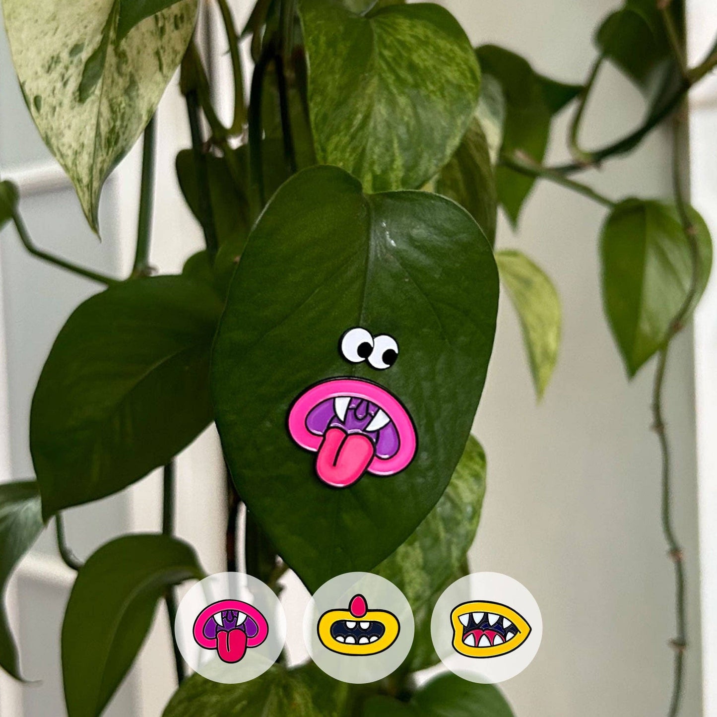 Monsters 3-Pack Plant Magnet