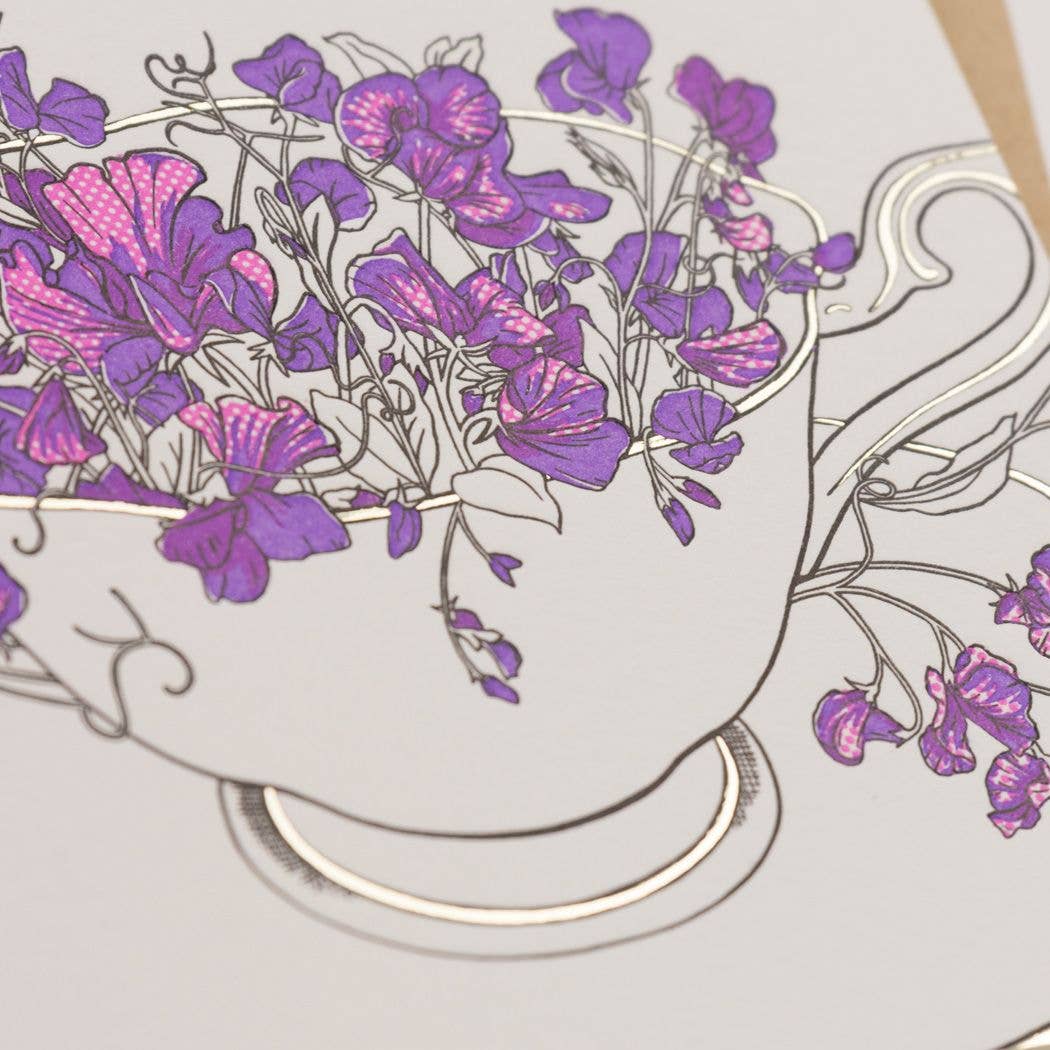 Mother's Day Teacup Card