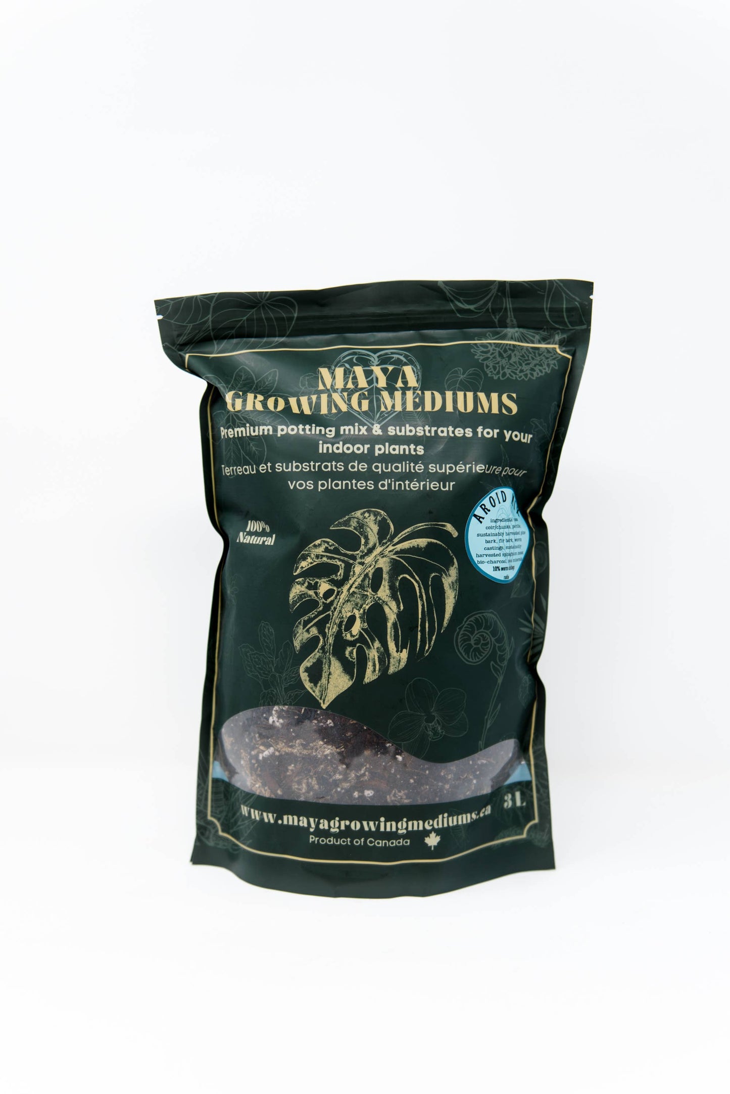 Aroid blend- Potting soil 3L