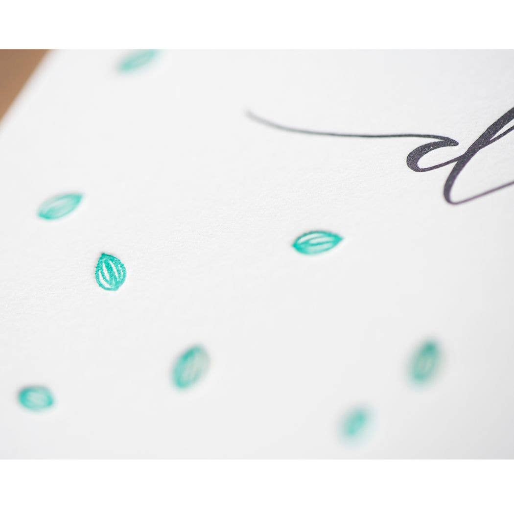 Mother's Day Calligraphy Card